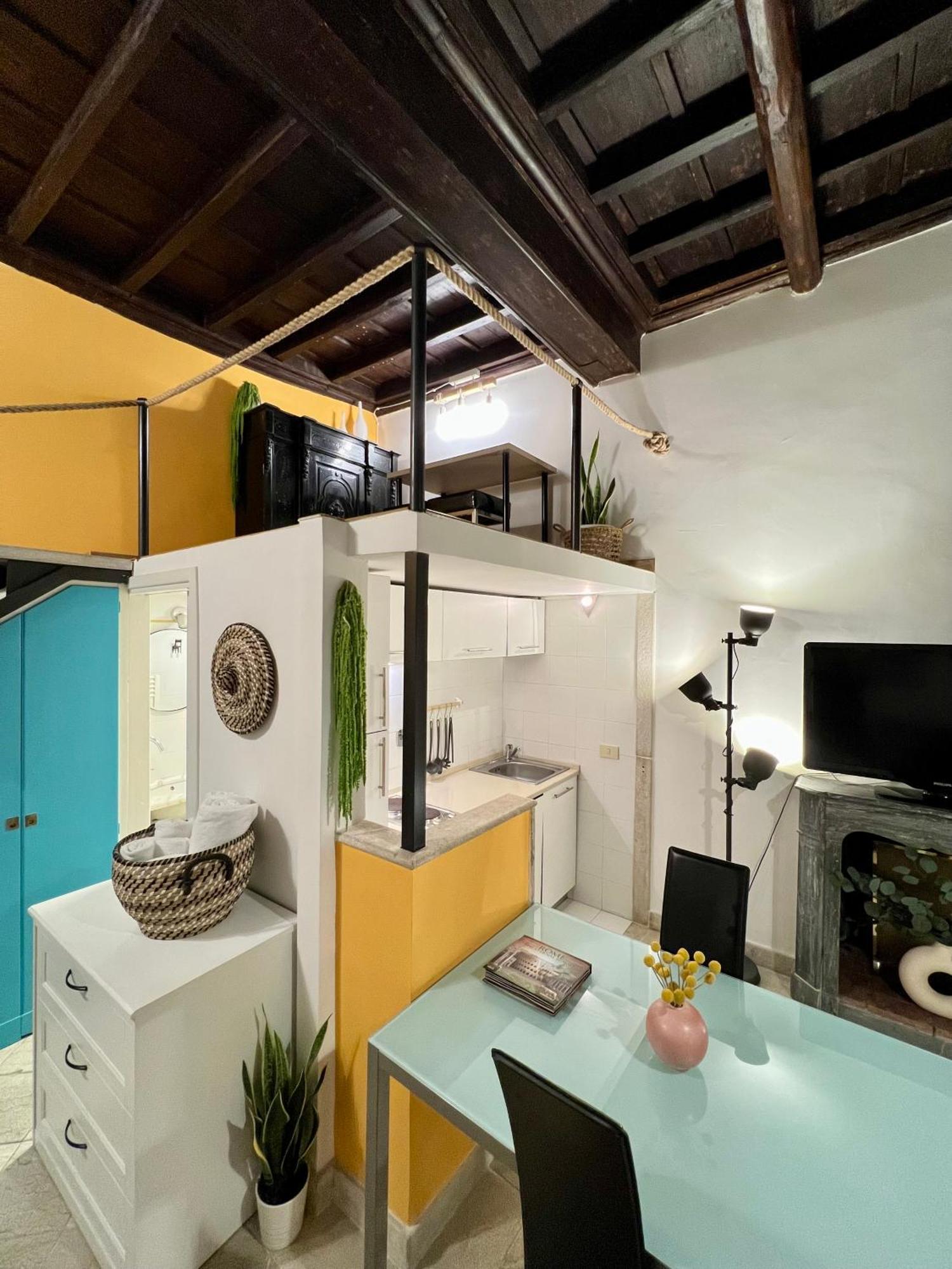Charming Navona Duplex Appartement Rome Buitenkant foto
