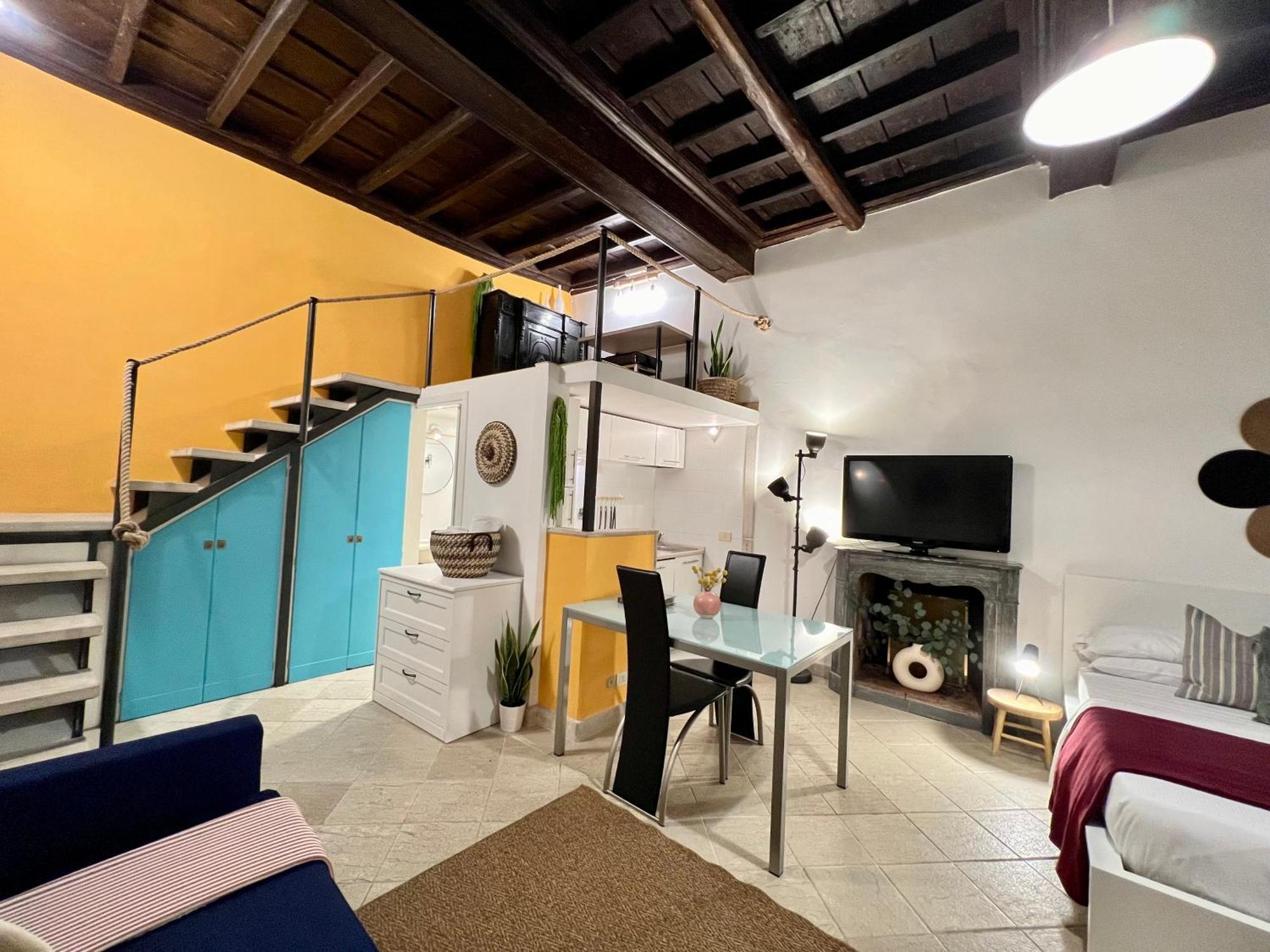 Charming Navona Duplex Appartement Rome Buitenkant foto